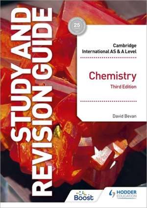 Cambridge International AS/A Level Chemistry Study de David Bevan