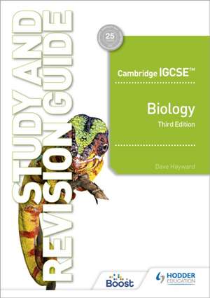 Cambridge IGCSE(TM) Biology Study and Revision Guide de Dave Hayward