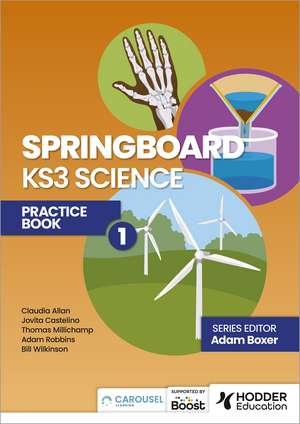 Springboard: KS3 Science Practice Book 1 de Adam Boxer