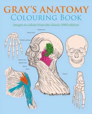 Carter, H: Gray's Anatomy Colouring Book de Henry Carter