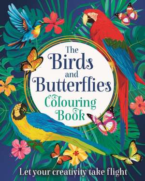 The Birds and Butterflies Colouring Book de Tansy Willow