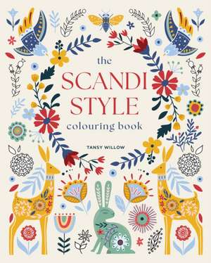 The Scandi Style Colouring Book de Tansy Willow