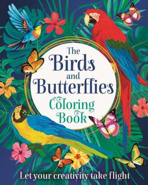 The Birds and Butterflies Coloring Book de Tansy Willow