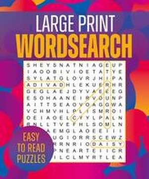 Saunders, E: Large Print Wordsearch