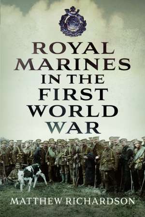 Royal Marines in the First World War de Matthew Richardson