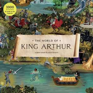 The World of King Arthur 1000 Piece Puzzle de Natalie Rigby