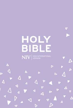 NIV Pocket Lilac Soft-tone Bible with Zip de New International Version