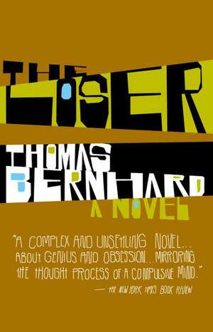 The Loser de Thomas Bernhard