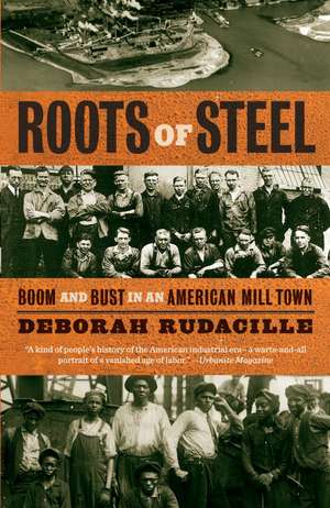 Roots of Steel: Boom and Bust in an American Mill Town de Deborah Rudacille