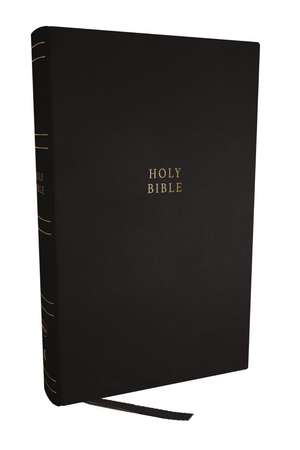 NKJV, Single-Column Reference Bible, Verse-by-verse, Hardcover, Red Letter, Comfort Print de Thomas Nelson