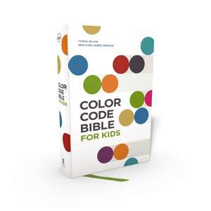 Nkjv, Color Code Bible for Kids, Hardcover, Comfort Print de Thomas Nelson