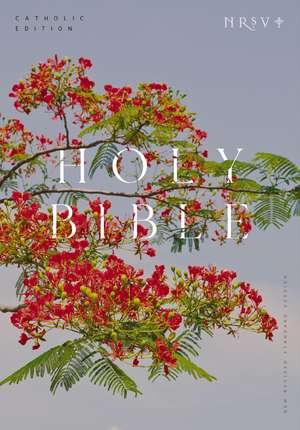 NRSV Catholic Edition Bible, Royal Poinciana Hardcover (Global Cover Series): Holy Bible de Catholic Bible Press