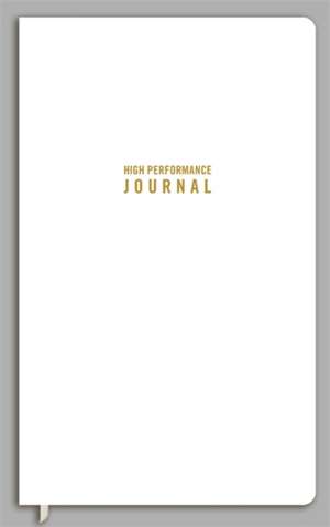 The High Performance Journal de Brendon Burchard