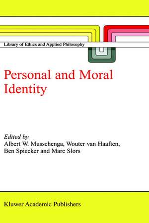 Personal and Moral Identity de A.W. Musschenga