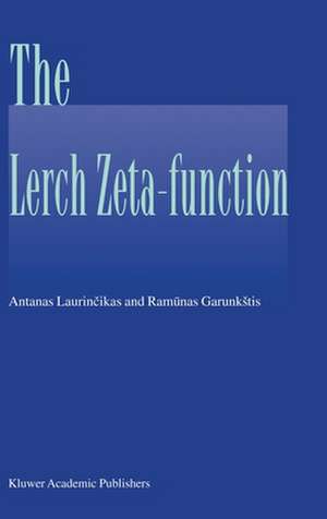 The Lerch zeta-function de Antanas Laurincikas