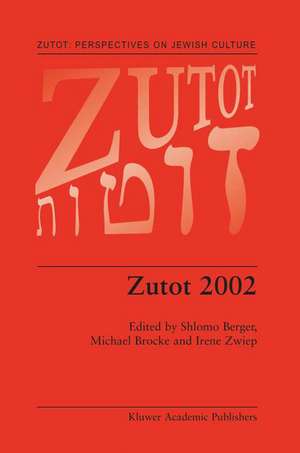 Zutot 2002 de Shlomo Berger