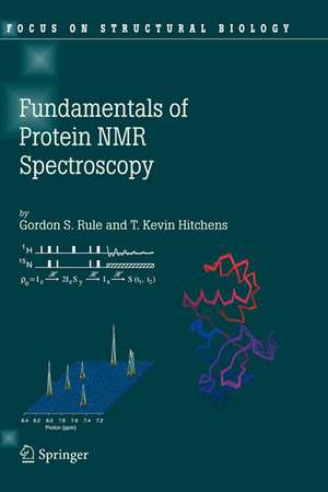 Fundamentals of Protein NMR Spectroscopy de Gordon S. Rule