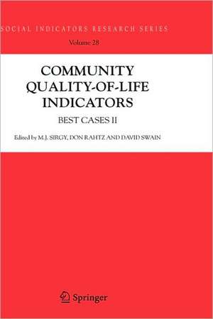 Community Quality-of-Life Indicators: Best Cases II de M. Joseph Sirgy