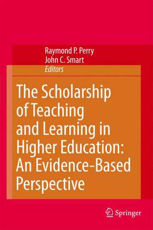 The Scholarship of Teaching and Learning in Higher Education: An Evidence-Based Perspective de Raymond P. Perry