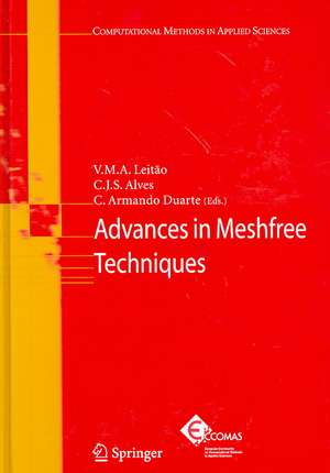 Advances in Meshfree Techniques de V.M.A. Leitao