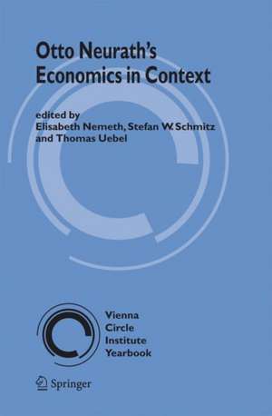 Otto Neurath’s Economics in Context de Elisabeth Nemeth