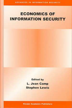 Economics of Information Security de L. Jean Camp