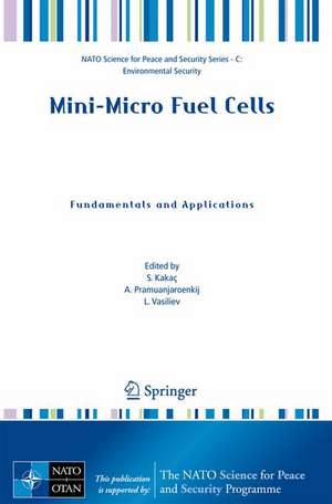 Mini-Micro Fuel Cells: Fundamentals and Applications de S. Kakaç