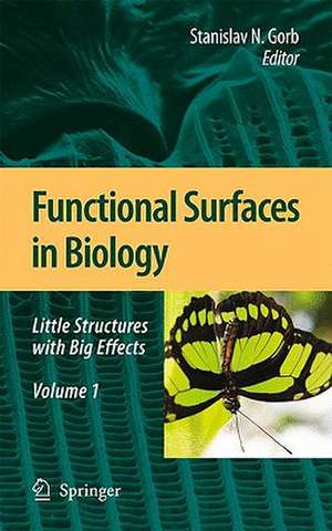 Functional Surfaces in Biology de Stanislav S. N. Gorb