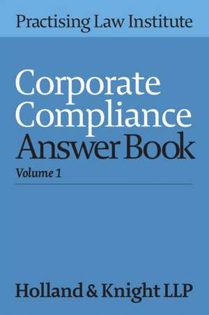 Corporate Compliance Answer Book 2016