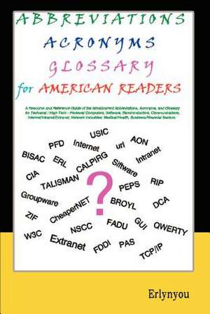 Abbreviations Acronyms Glossary for American Readers de Erlynyou