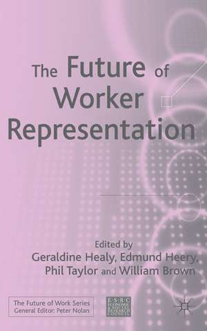 Future of Worker Representation de G. Healy