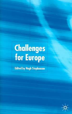 Challenges for Europe de H. Stephenson