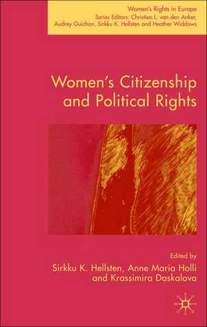 Women's Citizenship and Political Rights de S. Hellsten