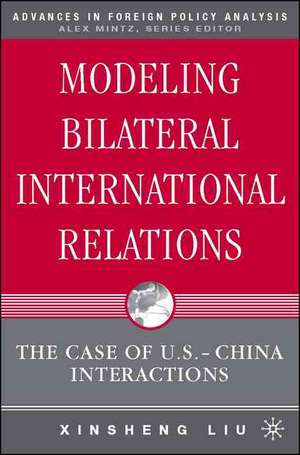 Modeling Bilateral International Relations: The Case of U.S.-China Interactions de X. Liu