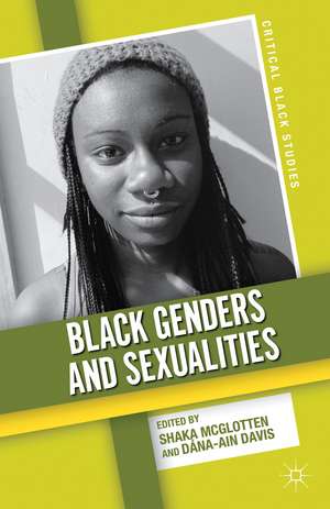 Black Genders and Sexualities de S. McGlotten