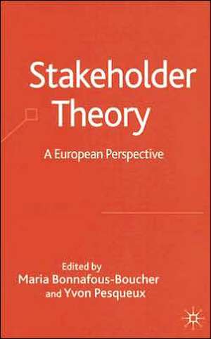 Stakeholder Theory: A European Perspective de M. Bonnafous-Boucher