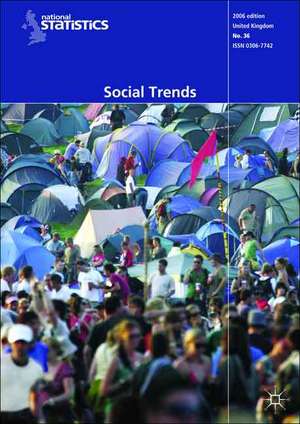 Social Trends (36th Edition) de Nana