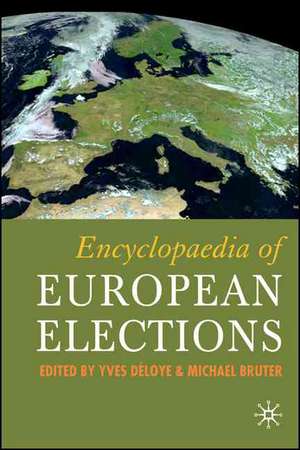 Encyclopaedia of European Elections de Michael Bruter