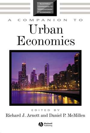 A Companion to Urban Economics de RJ Arnott