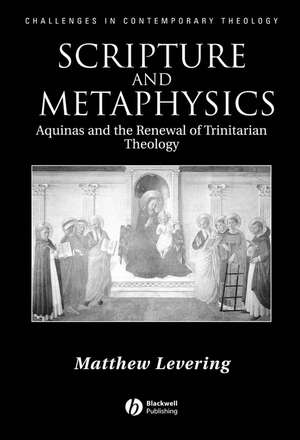 Scripture Metaphysics de Levering