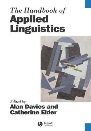 The Handbook of Applied Linguistics de A Davies