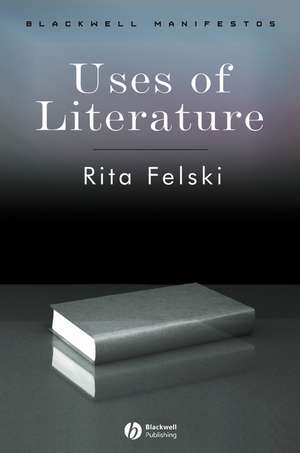 The Uses of Literature de R Felski