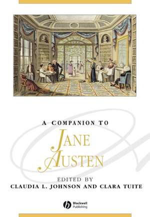 A Companion to Jane Austen de C. Johnson