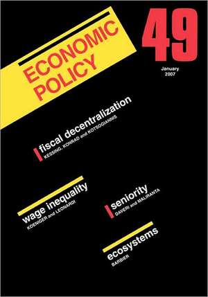 Economic Policy 49 de de Menil