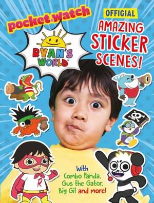 Ryan's World Amazing Sticker Scenes de Egmont Publishing UK