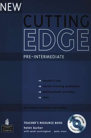 Cutting Edge Pre-intermediate New Editions Teacher's Book de Sarah Cunningham