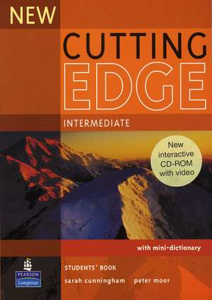 New Cutting Edge Intermediate Students Book and CD-Rom Pack de Frances Eales