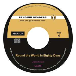 PLPR5:Round the world in 80 days Bk/CD Pack de Jules Verne