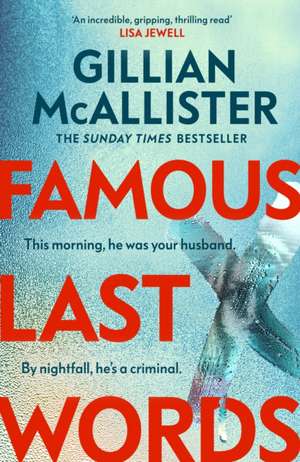 Famous Last Words de Gillian McAllister