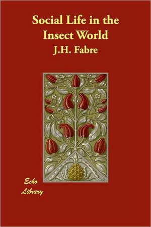 Social Life in the Insect World de J. H. Fabre